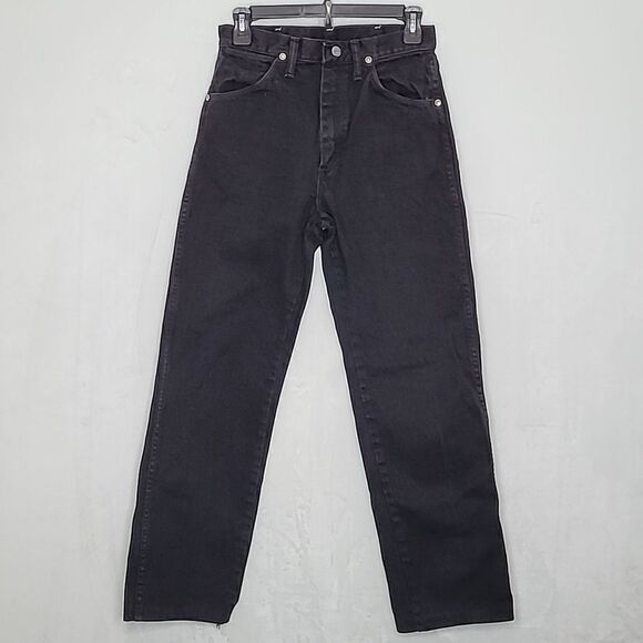 Vintage Wrangler High Waist Straight Leg Jeans Size 5 x 34 - Picture 1 of 8